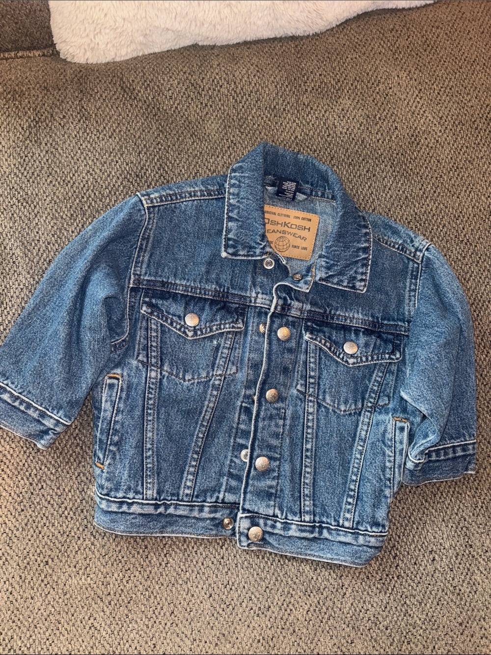 OshKosh B'gosh Classic Medium Blue Denim Jacket 2T
